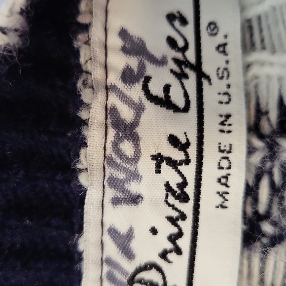 Private Eyes Vintage Snowmen Cardigan Large Large Christmas - Picture 11 of 11